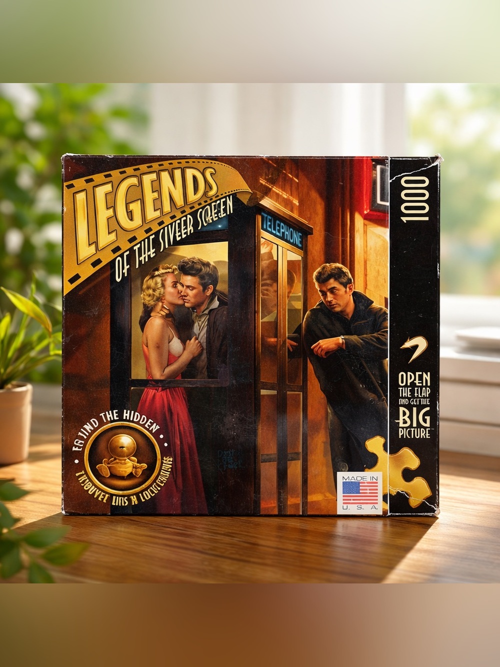Vintage Legends of the Silver Screen - 1000 Piece Puzzle